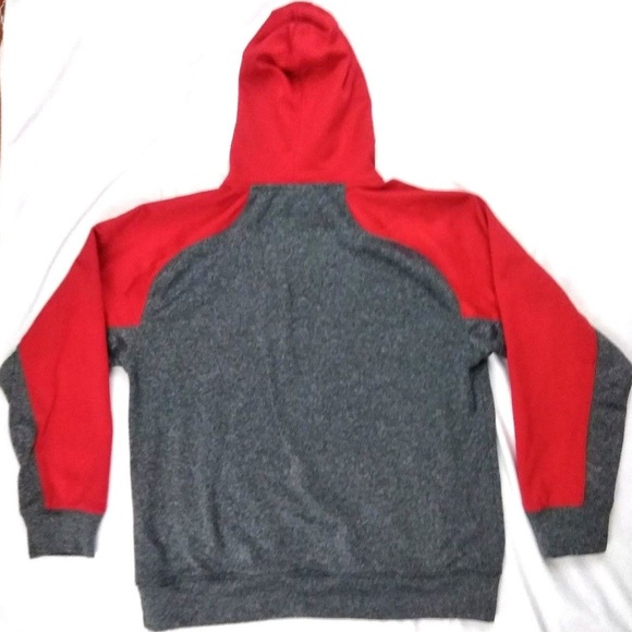 nhl unisex blackhawks hoodie sweater medium grey - Picture 2 of 7